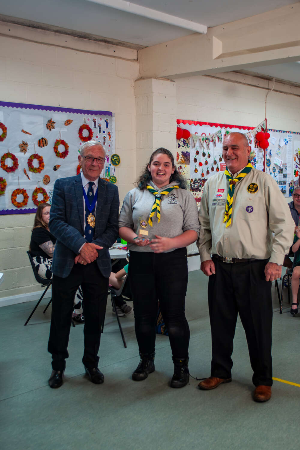 1st Lydd Scouts Celebrate Success at Annual AGM and Presentation Evening